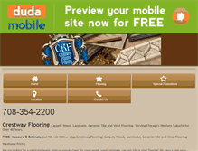 Tablet Screenshot of crestwayflooring.com